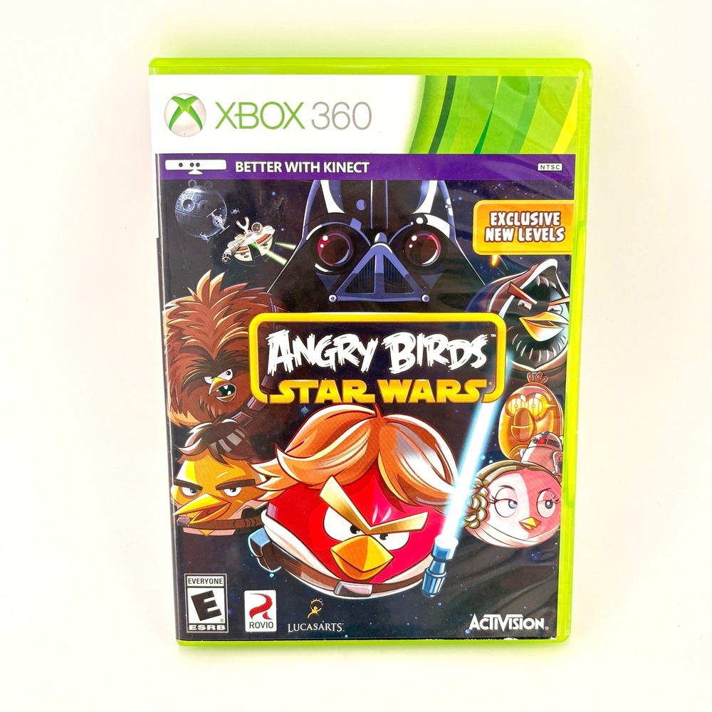 Angry Birds Star Wars Xbox 360 Game Activision LucasArts 2013‎ Physical Disc